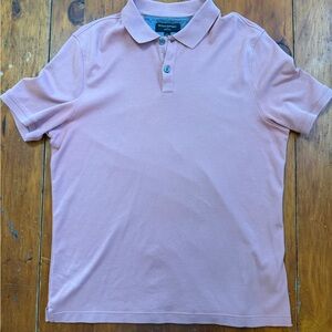 Banana Republic Winter Pink Polo Shirt